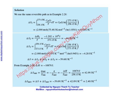 LECTURE PHYSICAL CHEMISTRY 3rd EDITION ROBERT G. MORTIMER