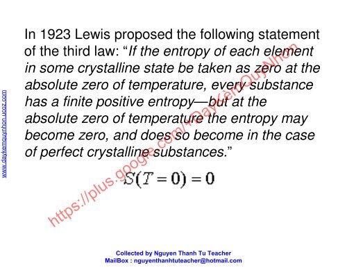 LECTURE PHYSICAL CHEMISTRY 3rd EDITION ROBERT G. MORTIMER