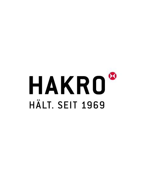HAKRO Katalog 2017