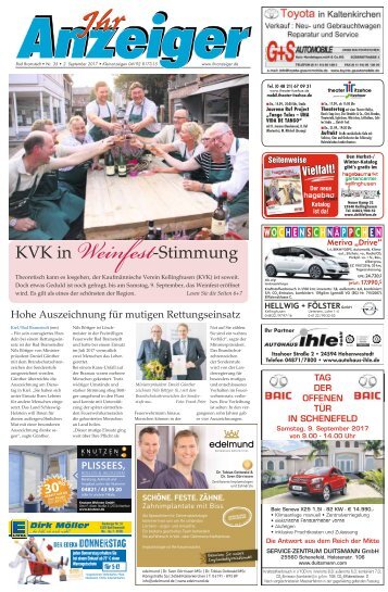 Ihr Anzeiger Bad Bramstedt 35 2017