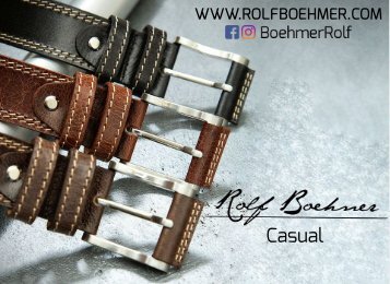 Rolf Boehmer - Casual Belts Catalog