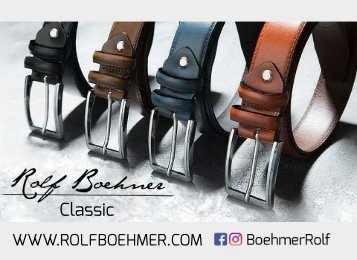 Rolf Boehmer - Classic Belts Catalog