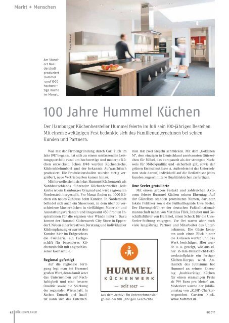 Küchenplaner - Ausgabe 9 2017