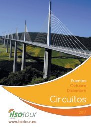 Catalogo circuitos autocar Puente Pilar y Puente Diciembre 2017 
