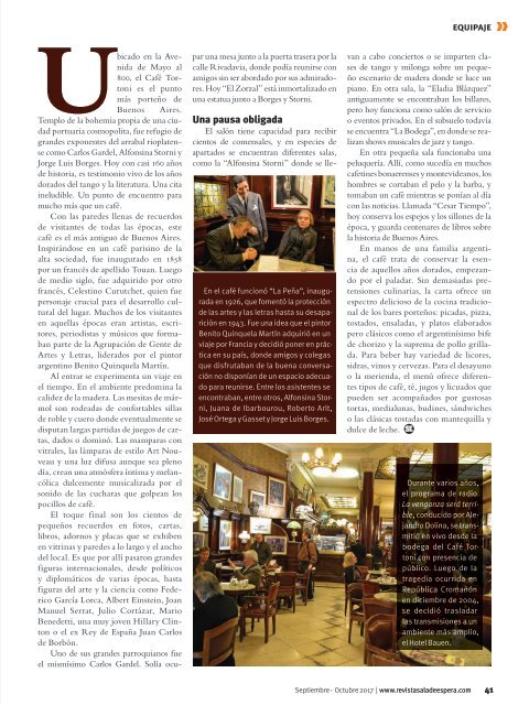 Revista Sala de Espera Panamá, Nro 86. Septiembre / Octubre