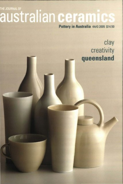 The Journal Of Australian Ceramics Vol 44 No 3 November 2005