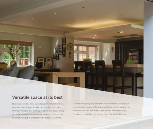 UPVC bi folding door brochure