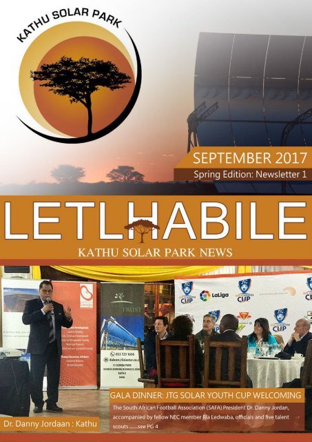 KATHU SOLAR PARK LETLHABILE SPRING EDITION NEWSLETTER FINAL