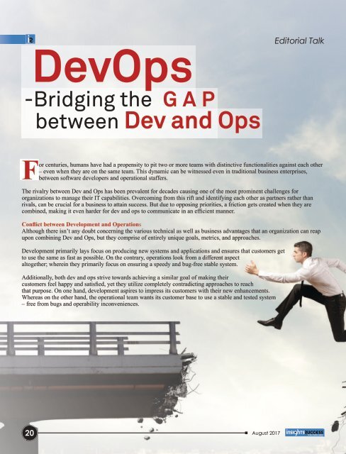 Insights Success  The 10 Fastest Growing DevOps Solution Providers