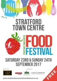 Stratford Food festival brochure 2017 Final Sept