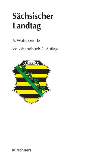 Volkshandbuch des 6. Sächsischen Landtags, 2. Auflage (2017)