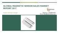 Global Magnetic Sensor Sales Market Report 2017