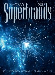 Superbrands Hungary Volume 13