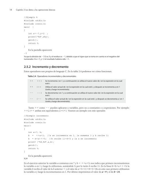 Diseno de algoritmos y su codificacion en lenguaje C  