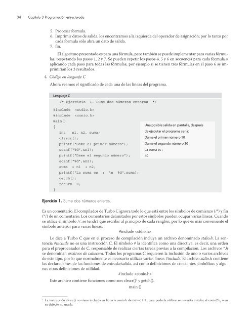 Diseno de algoritmos y su codificacion en lenguaje C  