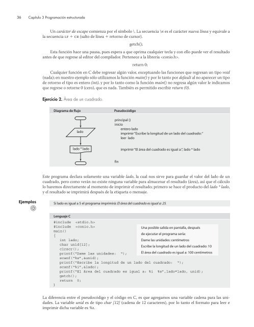 Diseno de algoritmos y su codificacion en lenguaje C  