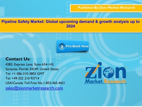 Global Pipeline Safety Market, 2016–2024