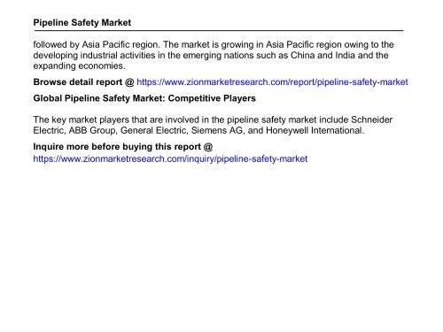 Global Pipeline Safety Market, 2016–2024