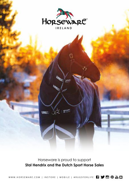 Dutch Sport Horse Sales catalogue 2017 - rob ehrens vervangen