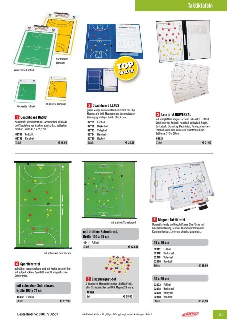 SPORTCO Gesamtkatalog 2017/2018 - Schule & Verein