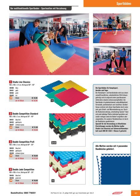 SPORTCO Gesamtkatalog 2017/2018 - Schule & Verein