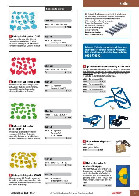 SPORTCO Gesamtkatalog 2017/2018 - Schule & Verein