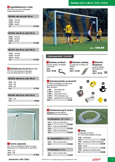 SPORTCO Gesamtkatalog 2017/2018 - Schule & Verein