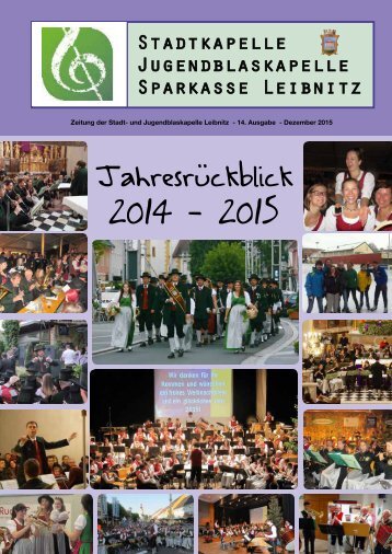 Stadtkapelle Leibnitz 2014 - 2015