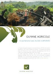 Plaquette Guyane Agricole taux 80 17-06-19