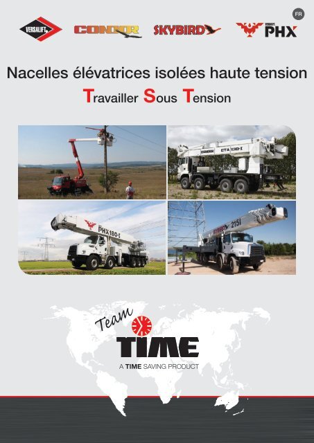 Versalift Nacelles élévatrices isolées haute tension