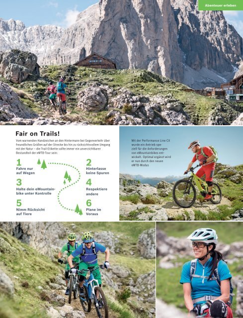 Bosch eBike Systems Magazin 2018