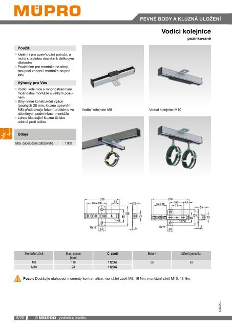 MÜPRO katalog CZ