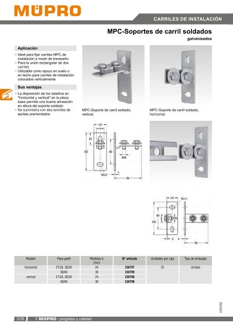 MÜPRO catálogo ES