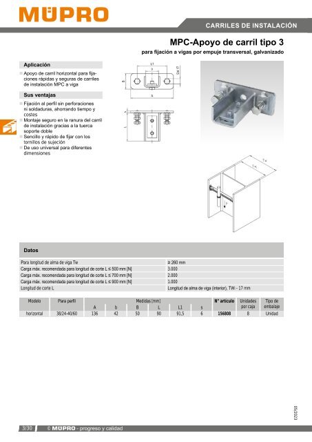 MÜPRO catálogo ES