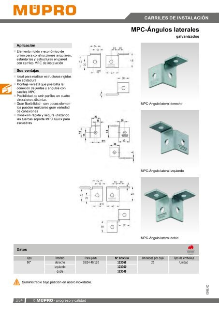 MÜPRO catálogo ES