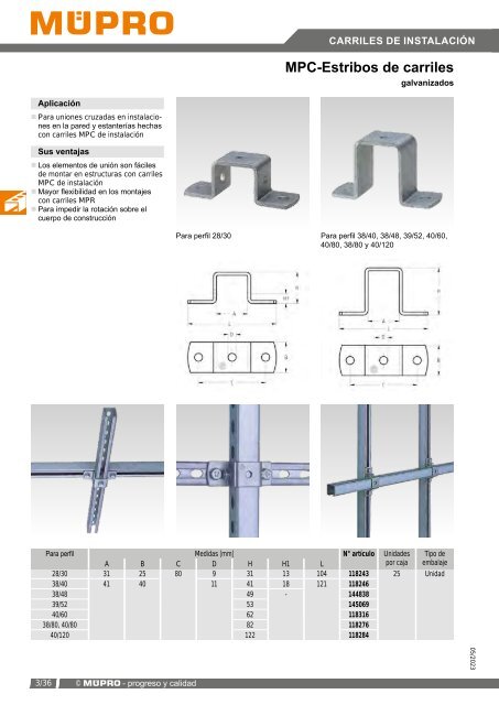 MÜPRO catálogo ES