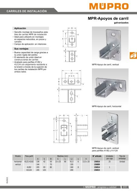 MÜPRO catálogo ES