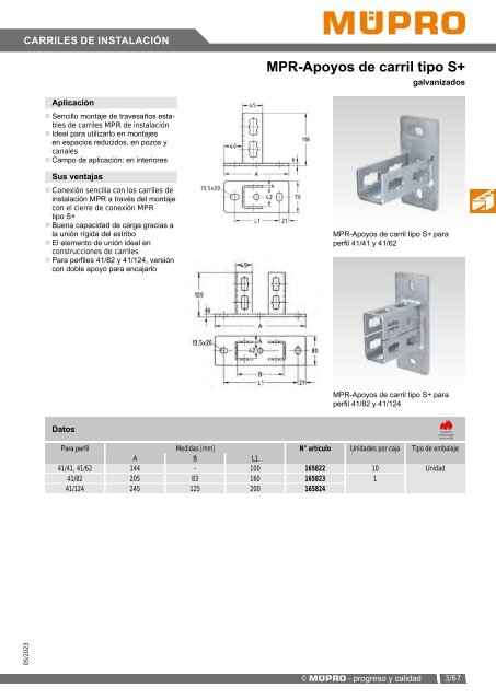 MÜPRO catálogo ES