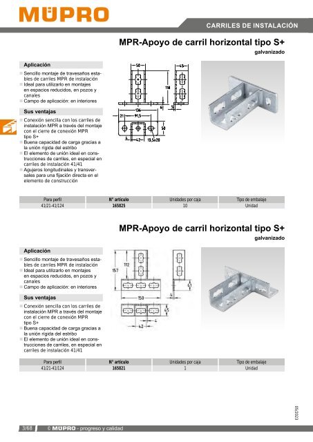MÜPRO catálogo ES
