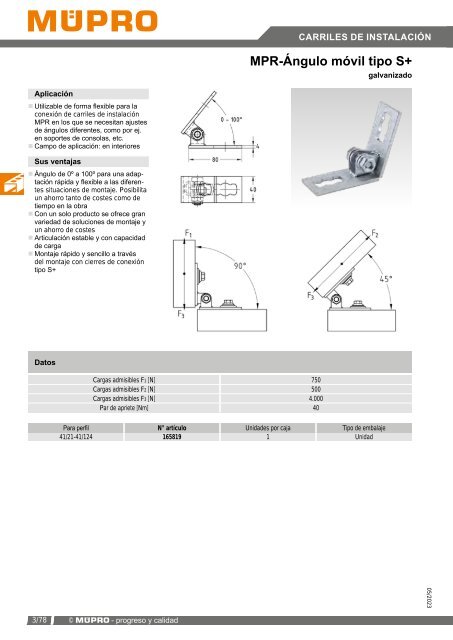 MÜPRO catálogo ES
