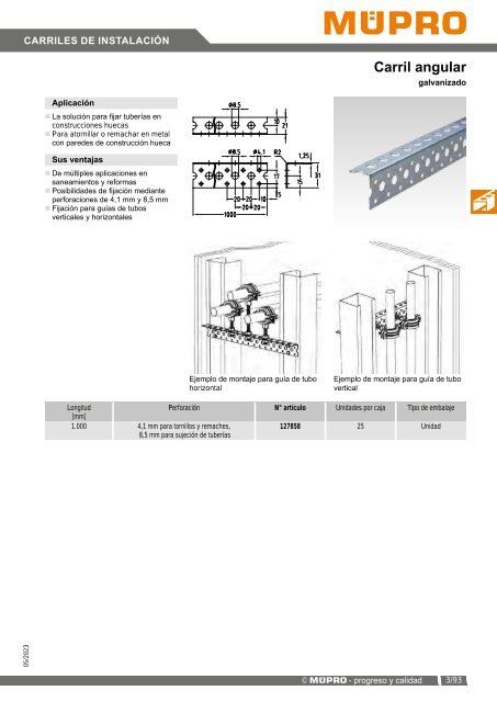 MÜPRO catálogo ES