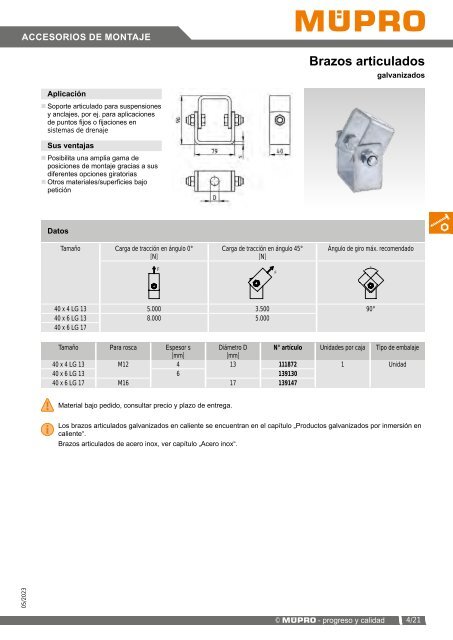 MÜPRO catálogo ES