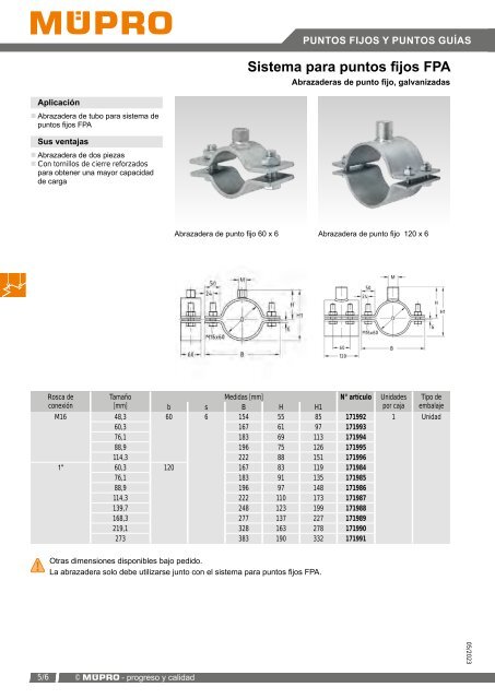 MÜPRO catálogo ES