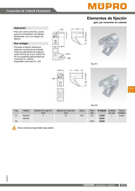 MÜPRO catálogo ES