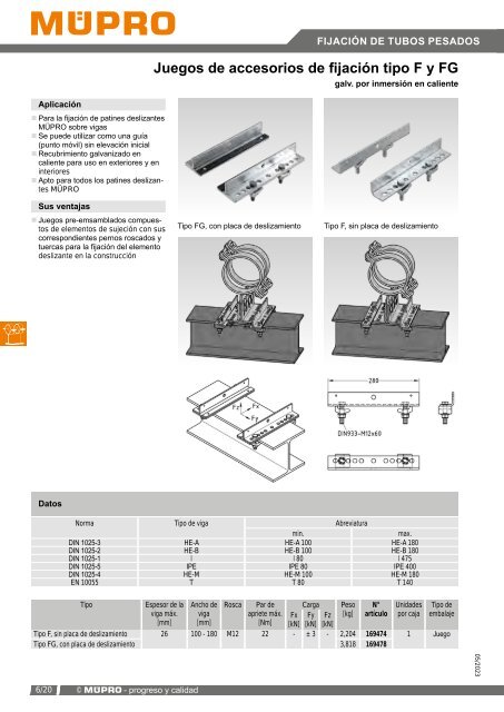 MÜPRO catálogo ES