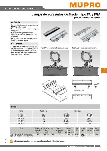 MÜPRO catálogo ES