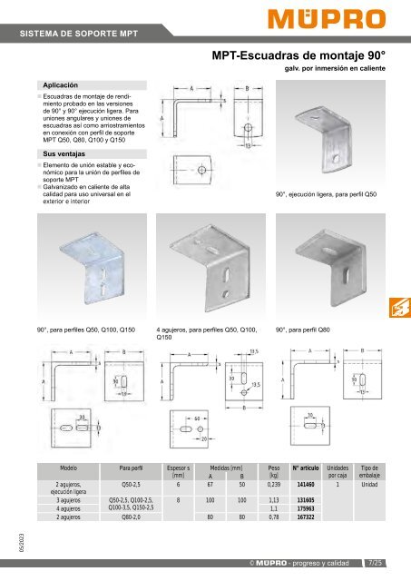 MÜPRO catálogo ES