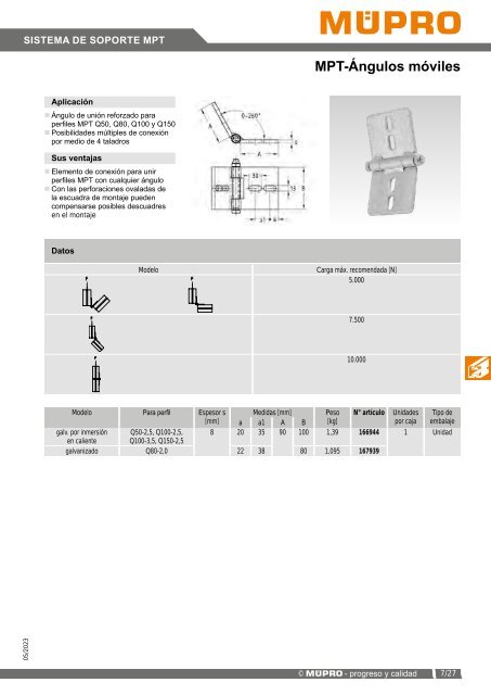 MÜPRO catálogo ES