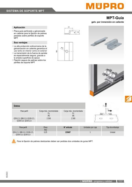 MÜPRO catálogo ES