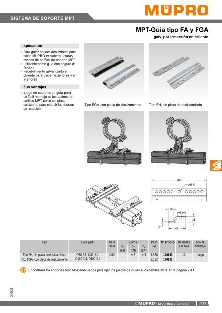MÜPRO catálogo ES